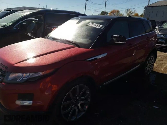 2013 Land Rover Range Rover Evoque Prestige Premium with VIN SALVV2BG2DH810565, listed as a Copart auction lot 77747434 with 148,607 mi miles and Salvage Title. Bid and sale history available at carsss.com. Image 14.