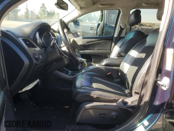 2015 Dodge Journey Crossroad with VIN 3C4PDCGG4FT714314, listed as a Copart auction lot 81381114 with 103,922 mi miles and Salvage Title. Bid and sale history available at DreamBid. Image 7.