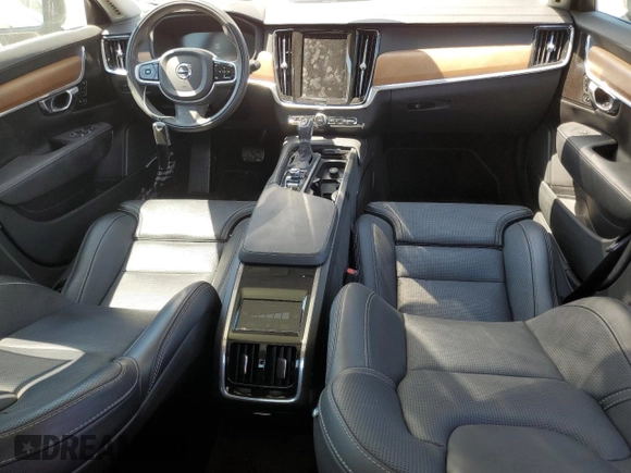 2020 Volvo S90 Inscription with VIN LVYA22MLXLP175892, listed as a Copart auction lot 57109444 with 29,693 mi miles and Salvage Title. Bid and sale history available at carsss.com. Image 8.