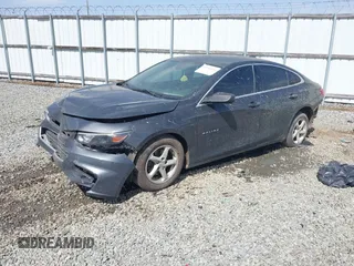 2018 Chevrolet Malibu LS with VIN 1G1ZB5ST8JF158390, listed as a IAAI auction lot 41726154 with 135,655 mi miles and . Bid and sale history available at DreamBid. Image 2.
