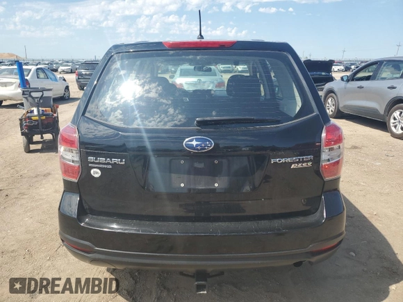 2015 Subaru Forester 2.5i with VIN JF2SJAAC3FH837258, listed as a Copart auction lot 61550865 with 106,123 mi miles and Salvage title. Bid and sale history available at DreamBid. Image 6.
