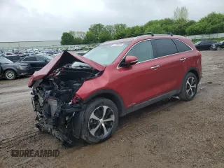 2016 Kia Sorento EX с VIN 5XYPHDA17GG128925, выставлен на аукционе Copart как лот 57088935 с пробегом 82 929 миль миль и Чистый • Clean title. История ставок и продаж доступна на DreamBid. Изображение 1.