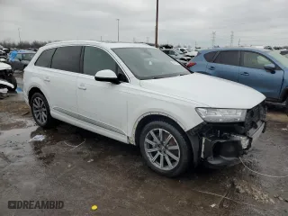 2018 Audi Q7 Premium Plus with VIN WA1LAAF7XJD023973, listed as a Copart auction lot 43811935 with 101,090 mi miles and Clean Title. Bid and sale history available at carsss.com. Image 4.