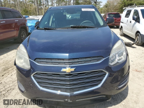 2016 Chevrolet Equinox LS with VIN 2GNALBEK7G1149738, listed as a Copart auction lot 53284325 with 88,119 mi miles and Salvage Title. Bid and sale history available at carsss.com. Image 5.