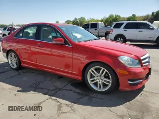 2012 Mercedes-Benz C 300 Sport with VIN WDDGF8BB0CA690265, listed as a Copart auction lot 71020524 with 102,201 mi miles and Salvage title. Bid and sale history available at DreamBid. Image 4.