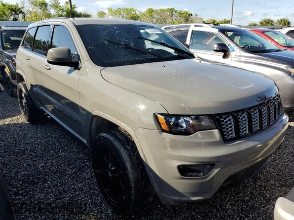 2022 Jeep Grand Cherokee WK Laredo X with VIN 1C4RJEAG5NC127569, listed as a Copart auction lot 73736744 with 0 mi miles and Non Repairable. Bid and sale history available at carsss.com. Image 4.