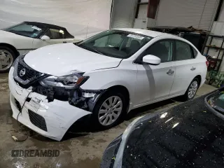 2017 Nissan Sentra S with VIN 3N1AB7AP4HY245214, listed as a Copart auction lot 55759005 with 104,216 mi miles and Salvage title. Bid and sale history available at DreamBid. Image 1.