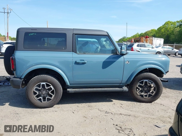 2023 Ford Bronco с VIN 1FMDE5CP0PLB85857, выставлен на аукционе IAAI как лот 42195848 с пробегом 12 446 миль миль и . История ставок и продаж доступна на DreamBid. Изображение 14.