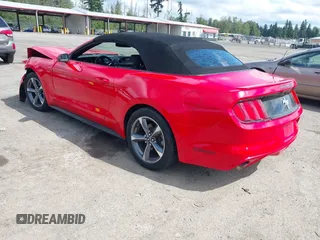2015 Ford Mustang V6 with VIN 1FATP8EM7F5419323, listed as a IAAI auction lot 42553156 with 93,388 mi miles and . Bid and sale history available at DreamBid. Image 3.
