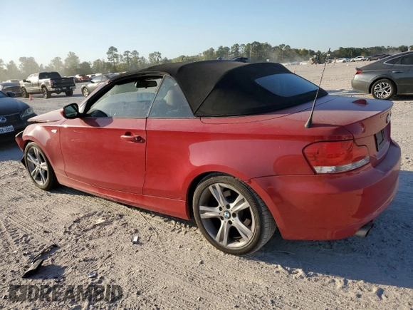 2010 BMW 1 Series 128i with VIN WBAUL7C5XAVJ77407, listed as a Copart auction lot 75903634 with 127,619 mi miles and Salvage title. Bid and sale history available at DreamBid. Image 2.