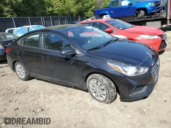 2020 Hyundai Accent SE with VIN 3KPC24A62LE125904, listed as a Copart auction lot 70260803 with 37,850 mi miles. Bid and sale history available at carsss.com. Image 4.