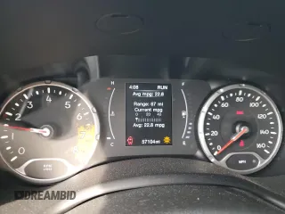 2018 Jeep Renegade Altitude with VIN ZACCJBBH4JPH29641, listed as a Copart auction lot 60641395 with 57,104 mi miles and Salvage title. Bid and sale history available at DreamBid. Image 9.