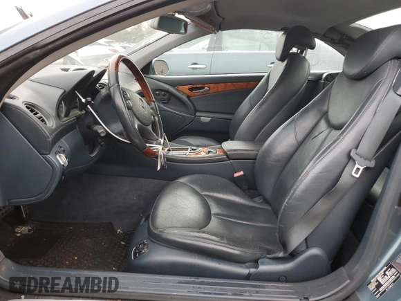 2003 Mercedes-Benz SL 500 with VIN WDBSK75F93F008171, listed as a Copart auction lot 83149314 with 152,312 mi miles and Clean title. Bid and sale history available at DreamBid. Image 7.