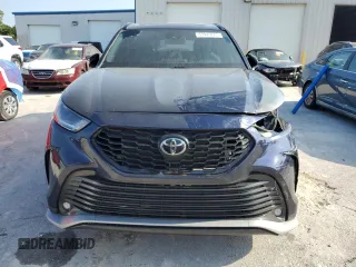 2022 Toyota Highlander XSE with VIN 5TDLZRAH5NS133434, listed as a Copart auction lot 53945075 with 47,634 mi miles and Salvage title. Bid and sale history available at DreamBid. Image 5.