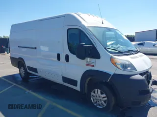 2019 Ram ProMaster Cargo with VIN 3C6URVJG5KE508028, listed as a IAAI auction lot 42090727 with 189,106 mi miles. Bid and sale history available at carsss.com. Image 1.
