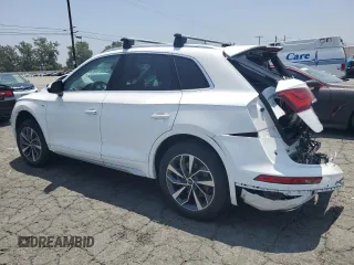 2023 Audi Q5 S line Premium Plus with VIN WA1EAAFY5P2062766, listed as a Copart auction lot 60162975 with 35,886 mi miles and Salvage title. Bid and sale history available at DreamBid. Image 2.
