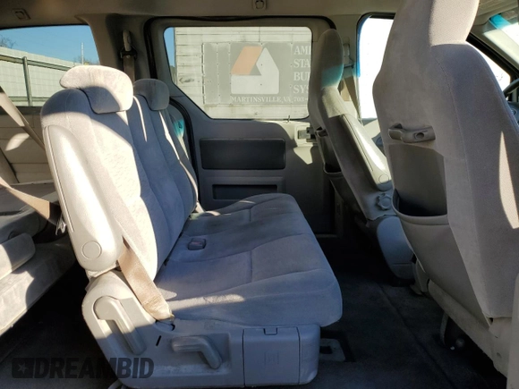 2005 Ford Freestar SE с VIN 2FMZA51675BA44440, выставлен на аукционе Copart как лот 86080294 с пробегом Не указан миль и Списание • Salvage title. История ставок и продаж доступна на DreamBid. Изображение 11.