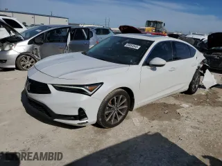 2024 Acura Integra with VIN 19UDE4H2XRA011838, listed as a Copart auction lot 89054545 with 17,334 mi miles and Salvage Title. Bid and sale history available at carsss.com. Image 1.
