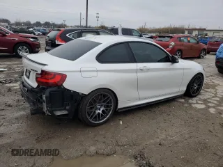 2015 BMW 2 Series M235i with VIN WBA1J7C59FV358868, listed as a Copart auction lot 80905154 with 88,561 mi miles and Salvage Title. Bid and sale history available at carsss.com. Image 3.