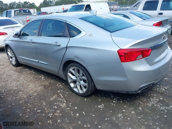 2015 Chevrolet Impala LTZ with VIN 2G1165S33F9103539, listed as a IAAI auction lot 41981948 with 273,442 mi miles. Bid and sale history available at carsss.com. Image 3.