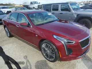 2019 Cadillac CT6 Platinum AWD with VIN 1G6KV5RJ6KU144153, listed as a Copart auction lot 76791024 with 32,818 mi miles and Non repairable. Bid and sale history available at DreamBid. Image 4.