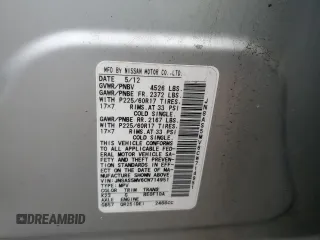 2012 Nissan Rogue S z VIN JN8AS5MV6CW714951, wystawiony jako Copart lot #59200865 z przebiegiem 175 278 mil mil oraz Szkoda całkowita • Salvage title. Historia ofert i sprzedaży dostępna na DreamBid. Obrazek 13.