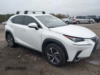 2020 Lexus NX with VIN JTJGJRDZ3L5004170, listed as a IAAI auction lot 40872440 with 86,068 mi miles. Bid and sale history available at carsss.com. Image 1.
