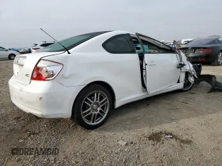 2006 Scion tC with VIN JTKDE177060119471, listed as a Copart auction lot 47488025 with 168,174 mi miles and Salvage Title. Bid and sale history available at carsss.com. Image 3.