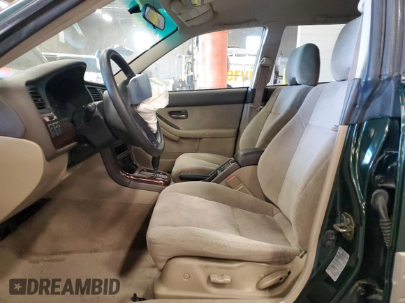 2001 Subaru Legacy Outback with VIN 4S3BH675217671670, listed as a Copart auction lot 56286775 with 86,557 mi miles and Salvage title. Bid and sale history available at DreamBid. Image 7.