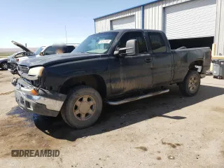 2005 Chevrolet Silverado 1500 Z71 with VIN 1GCEK19B15E222146, listed as a Copart auction lot 52801905 with 321,071 mi miles and Salvage Title. Bid and sale history available at DreamBid. Image 1.