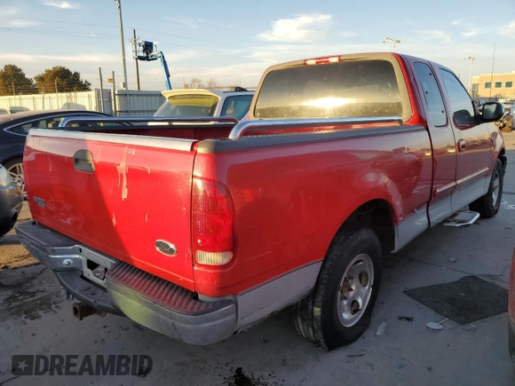 2000 Ford F-150 XL with VIN 1FTRX17W6YKA01026, listed as a Copart auction lot 43756545 with 0 mi miles and Clean Title. Bid and sale history available at carsss.com. Image 3.
