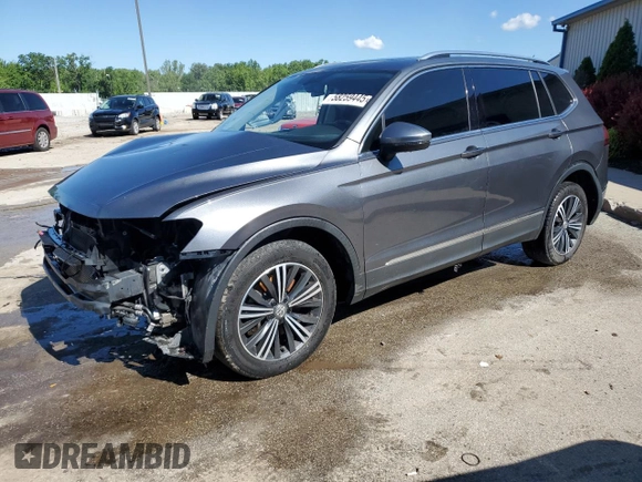 2018 Volkswagen Tiguan SEL with VIN 3VV2B7AX6JM075227, listed as a Copart auction lot 58259445 with 78,166 mi miles and Non repairable. Bid and sale history available at DreamBid. Image 1.