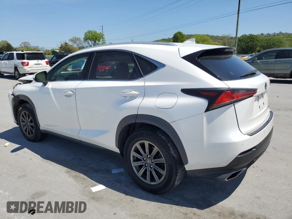 2019 Lexus NX 300 with VIN JTJBARBZ9K2179827, listed as a Copart auction lot 53419195 with 59,763 mi miles and Salvage Title. Bid and sale history available at DreamBid. Image 2.