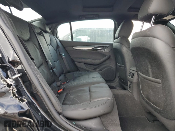 2025 Cadillac CT5 Premium Luxury with VIN 1G6DN5RW5S0100897, listed as a Copart auction lot 78741714 with 5,494 mi miles and Salvage title. Bid and sale history available at DreamBid. Image 10.