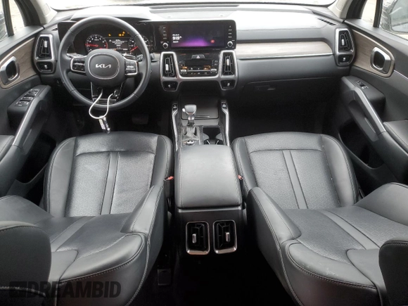 2023 Kia Sorento X-Line S with VIN 5XYRLDLC5PG229791, listed as a Copart auction lot 41485265 with 24,599 mi miles and Salvage Title. Bid and sale history available at DreamBid. Image 8.