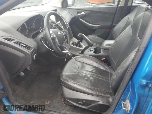 2012 Ford Focus SEL with VIN 1FAHP3M26CL350544, listed as a Copart auction lot 49607145 with 379,792 mi miles and Salvage Title. Bid and sale history available at carsss.com. Image 7.