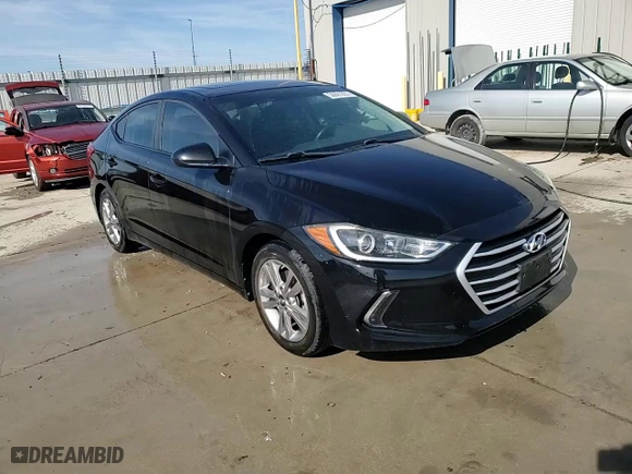 2017 Hyundai Elantra SE with VIN KMHD84LF4HU247040, listed as a Copart auction lot 50601835 with 55,798 mi miles and Salvage Title. Bid and sale history available at carsss.com. Image 13.