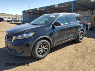 2019 Kia Sorento S V6 with VIN 5XYPGDA58KG450617, listed as a Copart auction lot 47320295 with 66,053 mi miles and Salvage Title. Bid and sale history available at carsss.com. Image 1.