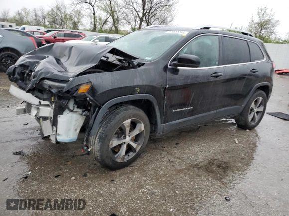 2019 Jeep Cherokee Limited with VIN 1C4PJMDX7KD135269, listed as a Copart auction lot 51822745 with 79,279 mi miles and Salvage Title. Bid and sale history available at carsss.com. Image 1.