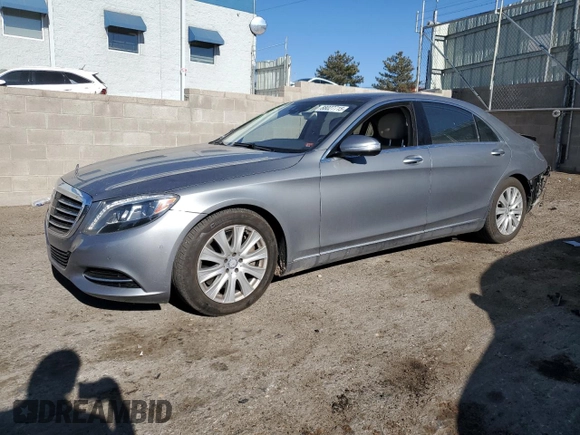 2014 Mercedes-Benz S-Class S 550 with VIN WDDUG8CB7EA047445, listed as a Copart auction lot 88027715 with 78,300 mi miles and Salvage Title. Bid and sale history available at carsss.com. Image 1.