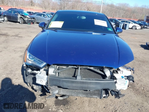 2015 Audi A3 2.0T Premium Plus with VIN WAUEFGFF2F1036412, listed as a IAAI auction lot 41829206 with 46,668 mi miles. Bid and sale history available at carsss.com. Image 12.