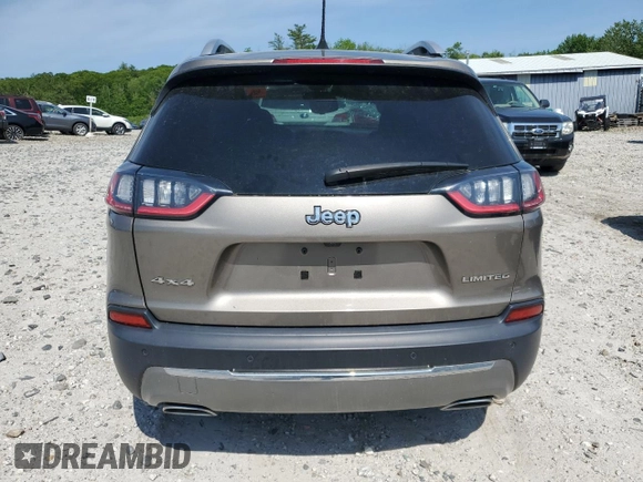 2020 Jeep Cherokee Limited with VIN 1C4PJMDX6LD617135, listed as a Copart auction lot 59088015 with 63,147 mi miles and Salvage title. Bid and sale history available at DreamBid. Image 6.