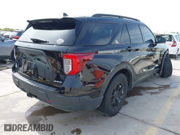 2022 Ford Explorer Timberline with VIN 1FMSK8JH9NGC30247, listed as a IAAI auction lot 41882123 with 36,911 mi miles. Bid and sale history available at carsss.com. Image 4.