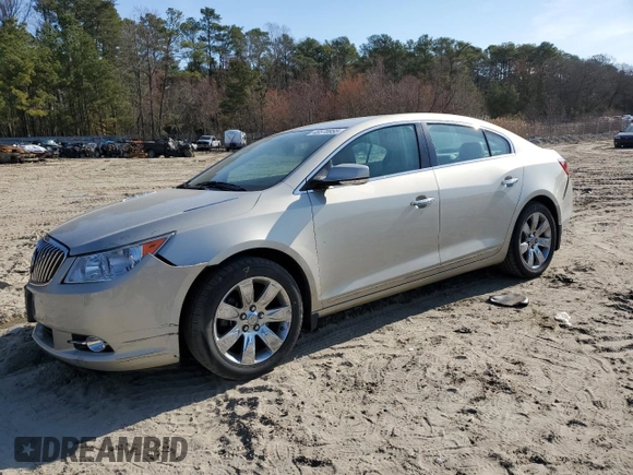 2013 Buick LaCrosse Premium 1 with VIN 1G4GF5E31DF271662, listed as a Copart auction lot 48578955 with 98,923 mi miles and Salvage title. Bid and sale history available at DreamBid. Image 1.