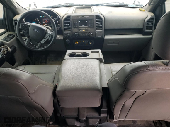2017 Ford F-150 XL with VIN 1FTEW1EF8HFC06683, listed as a Copart auction lot 87833185 with 206,571 mi miles and Salvage Title. Bid and sale history available at carsss.com. Image 8.