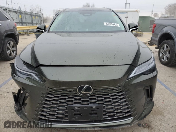 2024 Lexus RX with VIN 2T2BAMCA0RC043320, listed as a Copart auction lot 83876264 with 13,188 mi miles and Salvage Title. Bid and sale history available at carsss.com. Image 5.