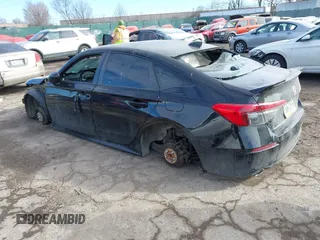 2022 Honda Civic Si with VIN 2HGFE1E50NH471124, listed as a IAAI auction lot 41460283 with Not Provided miles and . Bid and sale history available at DreamBid. Image 3.