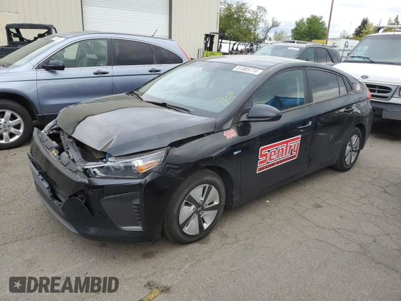 2019 Hyundai Ioniq Blue z VIN KMHC65LC7KU120304, wystawiony jako Copart lot #51005774 z przebiegiem 109 930 mil mil oraz Szkoda całkowita • Salvage title. Historia ofert i sprzedaży dostępna na DreamBid. Obrazek 1.