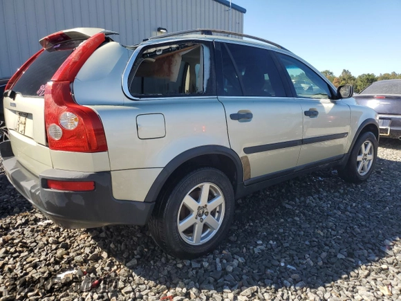 2006 Volvo XC90 2.5L Turbo with VIN YV4CY592061261653, listed as a Copart auction lot 76347404 with 0 mi miles and Salvage Title. Bid and sale history available at carsss.com. Image 3.