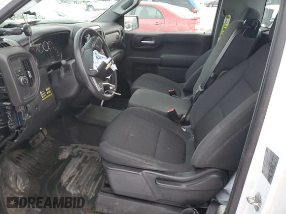 2021 Chevrolet Silverado 1500 Work Truck with VIN 3GCNWAEH3MG271631, listed as a Copart auction lot 87935145 with 100,422 mi miles and Salvage Title. Bid and sale history available at carsss.com. Image 7.